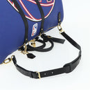 LOUIS VUITTON Monogram LVxNBA Keepall Bandouliere 50 Blue M21105 Auth 167266SM-8