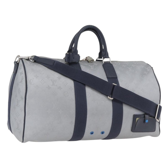 LOUIS VUITTON Monogram Satellite Keepall Bandouliere 50 M44170 LV Auth 167267SAM