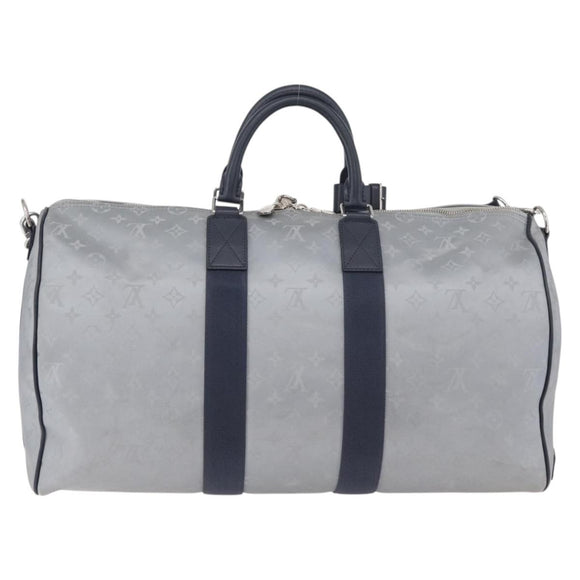 LOUIS VUITTON Monogram Satellite Keepall Bandouliere 50 M44170 LV Auth 167267SAM