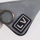 LOUIS VUITTON Monogram Satellite Porte Cles Charm Silver MP2217 LV Auth 167268M-17