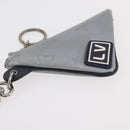 LOUIS VUITTON Monogram Satellite Porte Cles Charm Silver MP2217 LV Auth 167268M-8