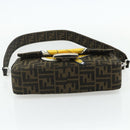 FENDI Zucca Canvas FRGMT x POKÉMON Mamma Baguette Dragonite Black Auth 167269SM-11
