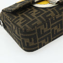 FENDI Zucca Canvas FRGMT x POKÉMON Mamma Baguette Dragonite Black Auth 167269SM-13