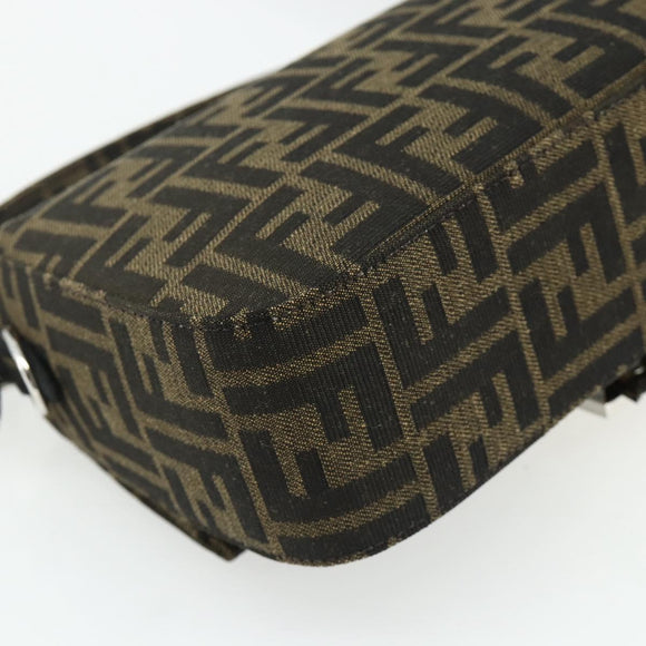 FENDI Zucca Canvas FRGMT x POKÉMON Mamma Baguette Dragonite Black Auth 167269SM