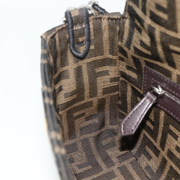 FENDI Zucca Canvas FRGMT x POKÉMON Mamma Baguette Dragonite Black Auth 167269SM