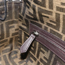 FENDI Zucca Canvas FRGMT x POKÉMON Mamma Baguette Dragonite Black Auth 167269SM-22