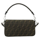 FENDI Zucca Canvas FRGMT x POKÉMON Mamma Baguette Dragonite Black Auth 167269SM-3