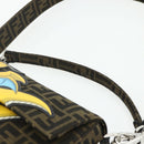 FENDI Zucca Canvas FRGMT x POKÉMON Mamma Baguette Dragonite Black Auth 167269SM-8