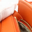 LOEWE × Ghibli Howl's Calcifer Puzzle Mini Leather 2way Orange Auth 167270SM-11