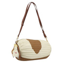 LOEWE × Studio Ghibli Howl's Moving Castle Hin Bag Leather Beige Auth 167271SM-1