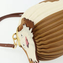 LOEWE × Studio Ghibli Howl's Moving Castle Hin Bag Leather Beige Auth 167271SM-15