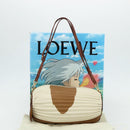 LOEWE × Studio Ghibli Howl's Moving Castle Hin Bag Leather Beige Auth 167271SM-12