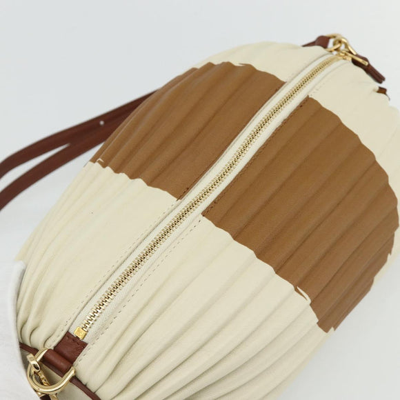 LOEWE × Studio Ghibli Howl's Moving Castle Hin Bag Leather Beige Auth 167271SM