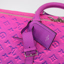 LOUIS VUITTON Taurillon Illusion Keepall Bandouliere 50 M59713 LV Auth 167272SM-18