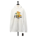 FENDI FENDI x FRGMT x POKÉMON Hoodie Kairyu Cotton XS White Auth 167274SM-1