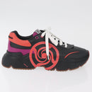 DOLCE&GABBANA D&G x Jujutsu Kaisen Art College Shoes Leather Black Auth 167283A-4