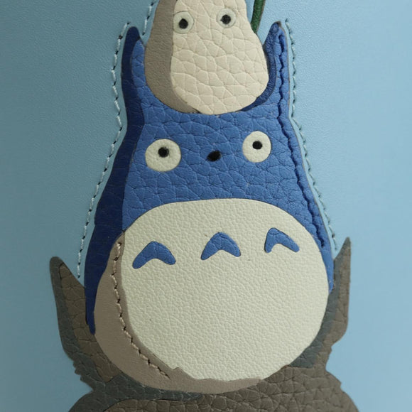 LOEWE × Ghibli My Neighbor Totoro Gate Pocket Leather Light Blue Auth 167291SM