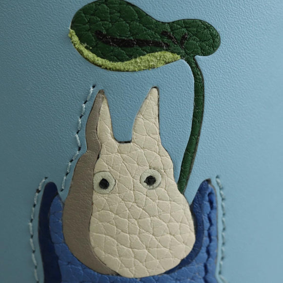 LOEWE × Ghibli My Neighbor Totoro Gate Pocket Leather Light Blue Auth 167291SM
