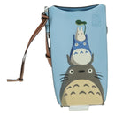 LOEWE × Ghibli My Neighbor Totoro Gate Pocket Leather Light Blue Auth 167291SM-2