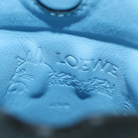 LOEWE × Ghibli My Neighbor Totoro Gate Pocket Leather Light Blue Auth 167291SM