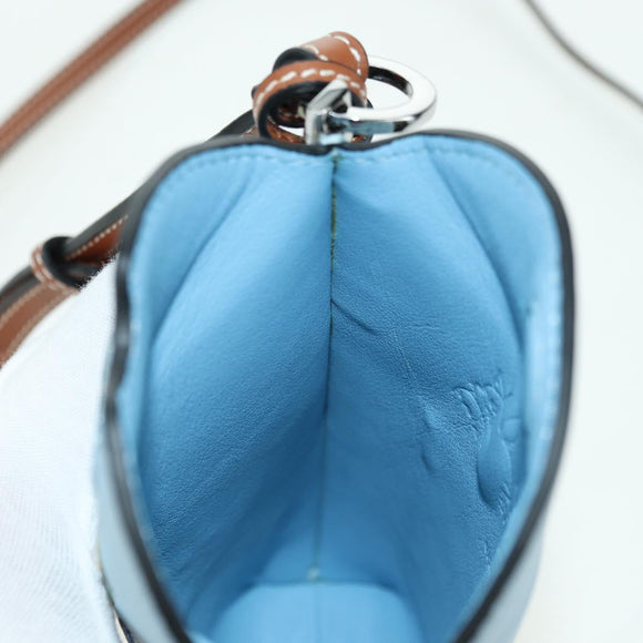 LOEWE × Ghibli My Neighbor Totoro Gate Pocket Leather Light Blue Auth 167291SM