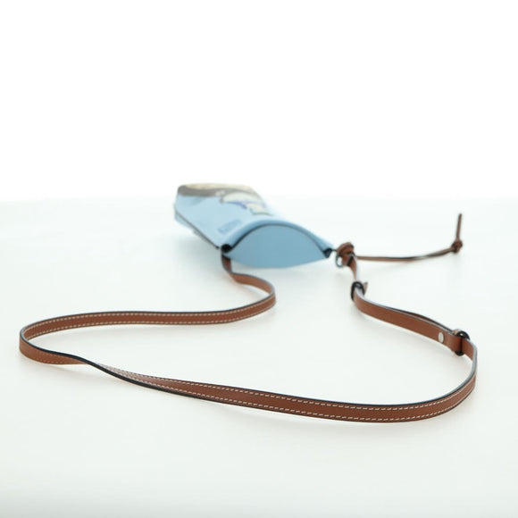LOEWE × Ghibli My Neighbor Totoro Gate Pocket Leather Light Blue Auth 167291SM