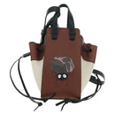 LOEWE × Ghibli Spirited Away Hammock Drawstring Soot Sprites Brown Auth 167292SM-13