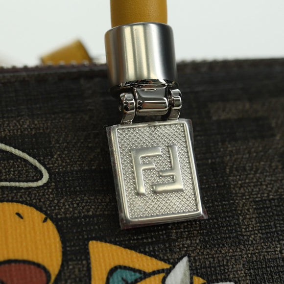FENDI x FRGMT x POKÉMON Zucca Canvas By The Way Mini Dragonite Auth 167297SM