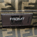 FENDI x FRGMT x POKÉMON Zucca Canvas By The Way Mini Dragonite Auth 167297SM-24