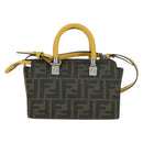 FENDI x FRGMT x POKÉMON Zucca Canvas By The Way Mini Dragonite Auth 167297SM-2