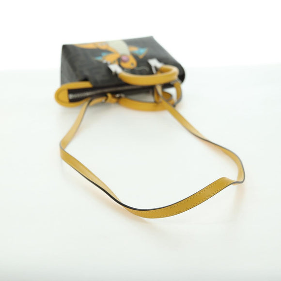 FENDI x FRGMT x POKÉMON Zucca Canvas By The Way Mini Dragonite Auth 167297SM