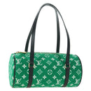 LOUIS VUITTON Monogram Jaguar Papillon 26 Hand Bag Green M46206 LV Auth 167298SM-1
