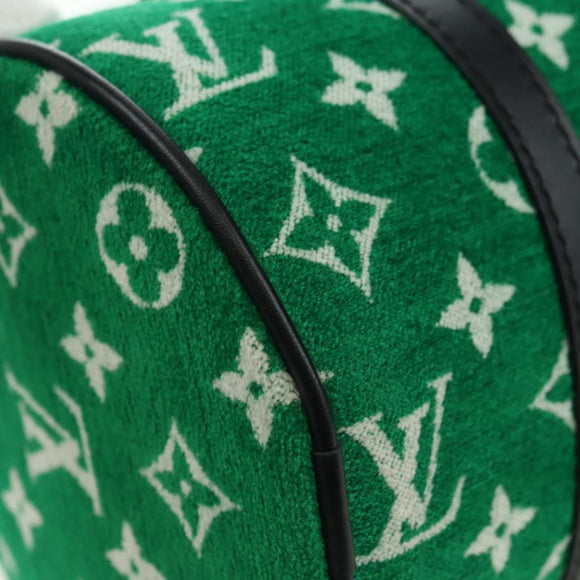 LOUIS VUITTON Monogram Jaguar Papillon 26 Hand Bag Green M46206 LV Auth 167298SM