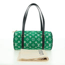 LOUIS VUITTON Monogram Jaguar Papillon 26 Hand Bag Green M46206 LV Auth 167298SM-12