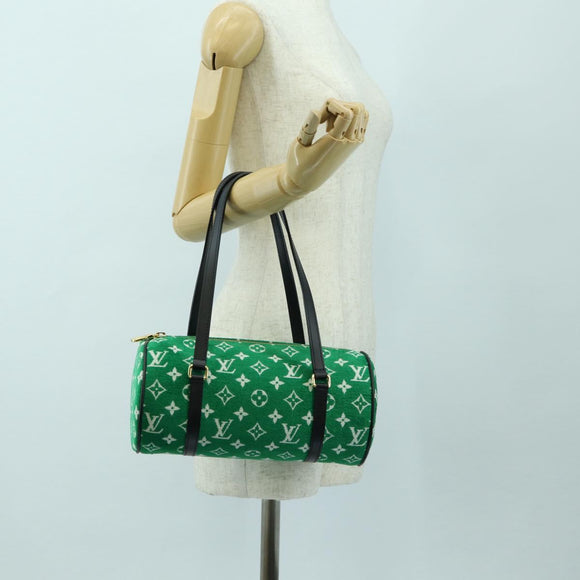 LOUIS VUITTON Monogram Jaguar Papillon 26 Hand Bag Green M46206 LV Auth 167298SM