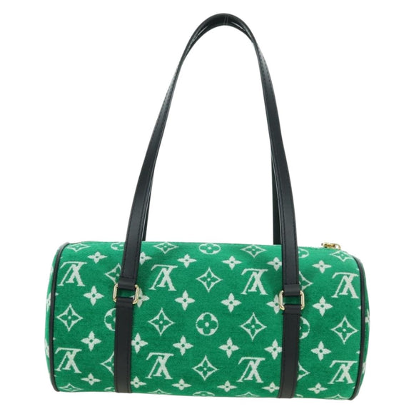 LOUIS VUITTON Monogram Jaguar Papillon 26 Hand Bag Green M46206 LV Auth 167298SM