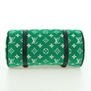 LOUIS VUITTON Monogram Jaguar Papillon 26 Hand Bag Green M46206 LV Auth 167298SM-5