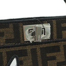 FENDI x FRGMT x POKÉMON Zucca Peek A Boo Dratini Bag 2way Brown Auth 167302SM-21