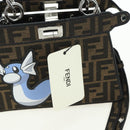 FENDI x FRGMT x POKÉMON Zucca Peek A Boo Dratini Bag 2way Brown Auth 167302SM-24