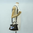 FENDI x FRGMT x POKÉMON Zucca Peek A Boo Dratini Bag 2way Brown Auth 167302SM-29
