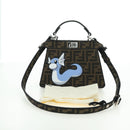 FENDI x FRGMT x POKÉMON Zucca Peek A Boo Dratini Bag 2way Brown Auth 167302SM-12