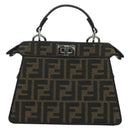 FENDI x FRGMT x POKÉMON Zucca Peek A Boo Dratini Bag 2way Brown Auth 167302SM-2