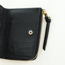 LOEWE × Ghibli Howl's Compact Zip Wallet Calcifer Leather Black Auth 167305SM-20