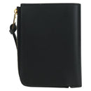 LOEWE × Ghibli Howl's Compact Zip Wallet Calcifer Leather Black Auth 167305SM-2