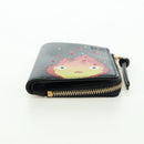 LOEWE × Ghibli Howl's Compact Zip Wallet Calcifer Leather Black Auth 167305SM-6