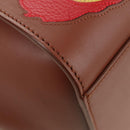 LOEWE × Ghibli Howl's Hammock Calcifer Bag Leather 2way Gold Auth 167309SM-16