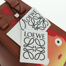 LOEWE × Ghibli Howl's Hammock Calcifer Bag Leather 2way Gold Auth 167309SM-22