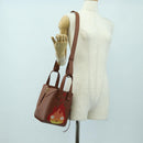 LOEWE × Ghibli Howl's Hammock Calcifer Bag Leather 2way Gold Auth 167309SM-27