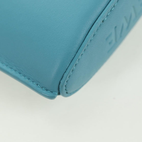 LOEWE × Ghibli Howl's Moving Castle Dice Pocket Hin Leather Blue Auth 167311SM