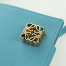 LOEWE × Ghibli Howl's Moving Castle Dice Pocket Hin Leather Blue Auth 167311SM-19